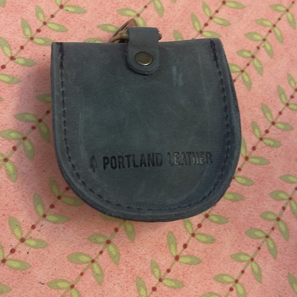 Portland Leather Petunia Pouch  Storm - Picture 3 of 5